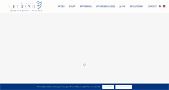 Desktop Screenshot of dlegrand.com